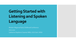 ECFE Inservice 10-21-15