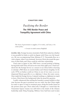Choices: Inside the Making of India`s Foreign Policy