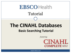 Basic Searching Tutorial