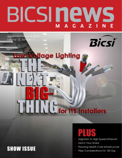 BICSI News Magazine