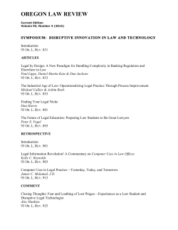 Oregon Law Review, Volume 93 no.4