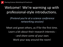 instructions for each group