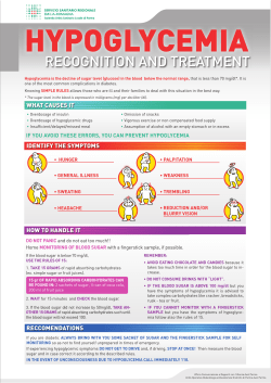 hypoglycemia