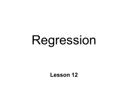 Linear Regression