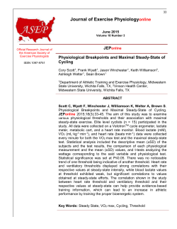 Disclaimer - American Society of Exercise Physiologists