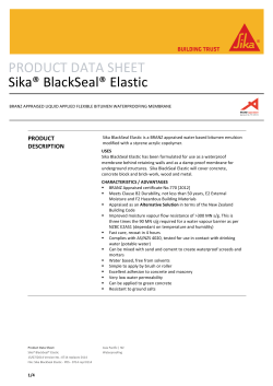 Sika BlackSeal Elastic