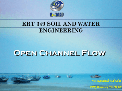 Open Channel Flow