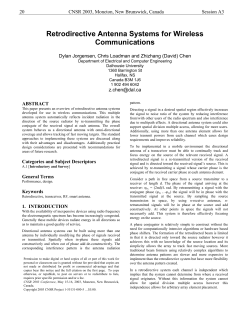 Retrodirective Antenna Systems for Wireless Communications