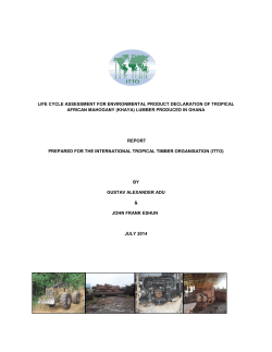 LIFE CYCLE ASSESSMENT FOR ENVIRONMENTAL PRODUCT