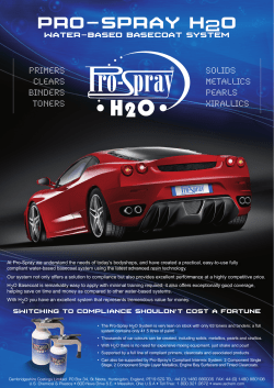 Pro-Spray H2O