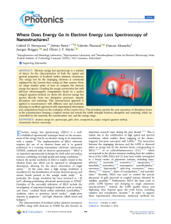 Where Does Energy Go in Electron Energy-Loss