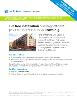 Get free installation of energy-efficient products that
