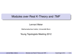 Modules over Real K-Theory and TMF