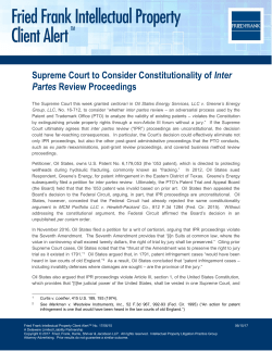 Supreme Court to Consider Constitutionality of Inter