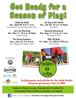 Get Ready for a Season of Play! - South Bend Swim Club-IN