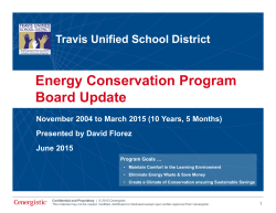 ENERGY TYPE - Travis Unified School District