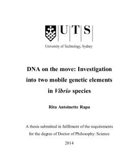 DNA on the move: Investigation into two mobile