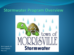 Stormwater Management Program