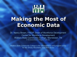 Making the Most of EMSI Data - Economic Modeling Specialists