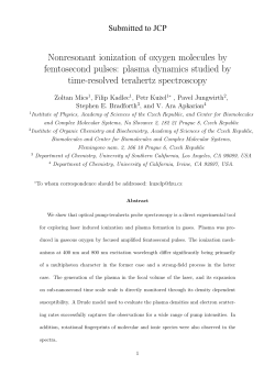 Nonresonant ionization of oxygen molecules by femtosecond pulses