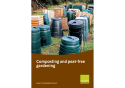 Composting and peat free gardening