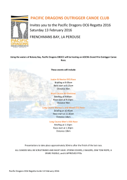pacific dragons outrigger canoe club