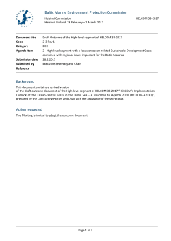 2-3-Rev1 Draft Outcome of the High