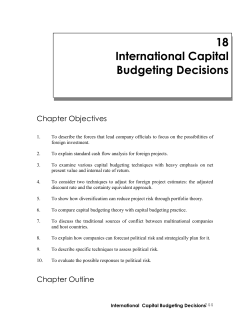 Chapter Objectives - Financial Management,4th Edition by Suk Kim