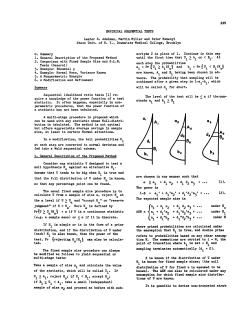 Empirical Sequential Tests
