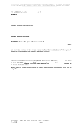 Form 1000-1 - Home Abstract Corp.