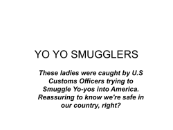 YO YO SMUGGLERS