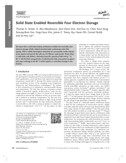 Solid State Enabled Reversible Four Electron Storage