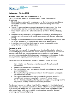 NW Analysis: Smart metering v2_0
