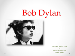Bob Dylan - ITIS Morosini
