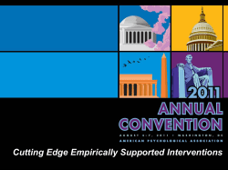 American Psychological Association 2011