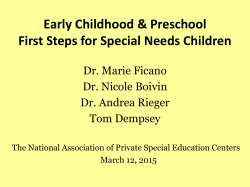 Individuals with Disabilities Education Act (IDEA)