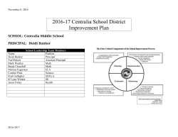 draft - Centralia School District 401