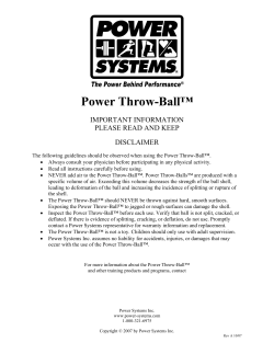 Power Throw-Ball