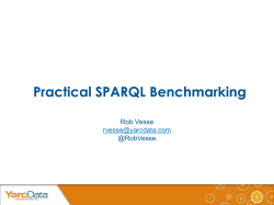 SemTech West 2012 Conference Presentation