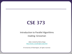 CSE 331 Lecture Slides - University of Washington