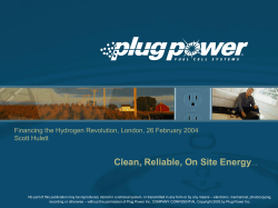 H 2 fueled DC back-up power supply Valve