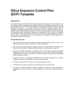 Silica ECP Template