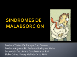 approach to the patient with diarrhea and malabsorption