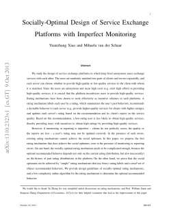 Socially-Optimal Design of Service Exchange Platforms with