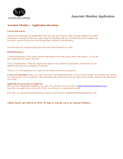 Form G - Thai Healing Alliance International