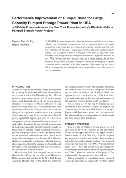 Performance Improvement of Pump-turbine for