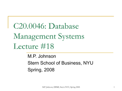 PPT - NYU Stern School of Business