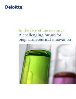 In the face of uncertainty