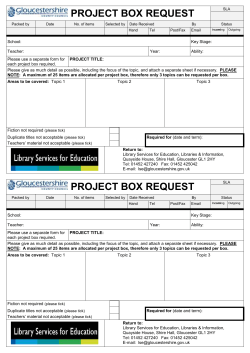 Box Number