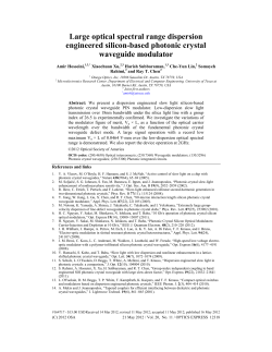Large optical spectral range dispersion engineered silicon